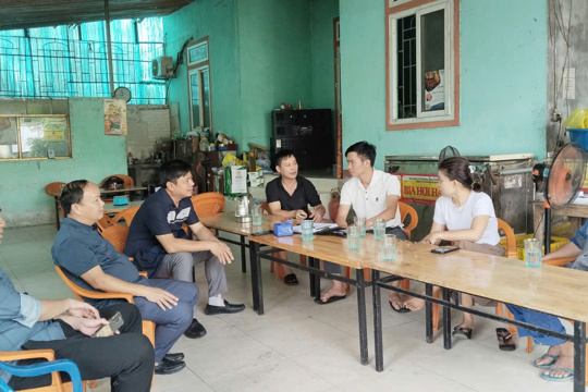 Tứ Mỹ triển khai kiểm tra hiện trạng phục vụ giải phóng mặt bằng dự án nâng cấp đường ĐH.63 