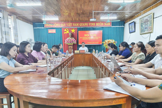 Xã Tứ Mỹ họp Ban Chỉ đạo triển khai khám sức khỏe toàn dân năm 2026 
