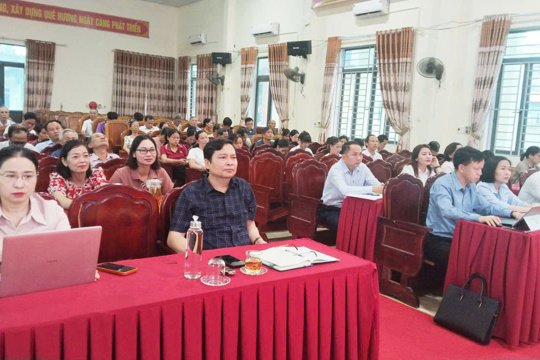 Đảng bộ xã Tứ Mỹ tham gia học tập, quán triệt và triển khai thực hiện Nghị quyết Hội nghị Trung ương 3, khóa XIV