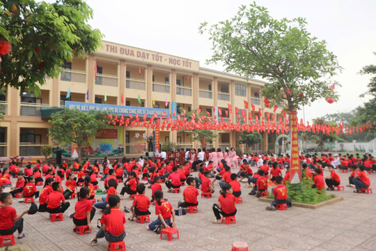 Trường Tiểu học Hồ Tùng Mậu: Kế thừa truyền thống, vững bước tương lai 