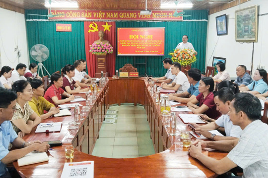 Tứ Mỹ tuyên truyền pháp luật về tiếp công dân, khiếu nại, tố cáo và phòng, chống tham nhũng 