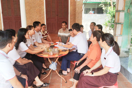 “Ngày thứ 7 số” – khi cán bộ chủ động đến với người dân