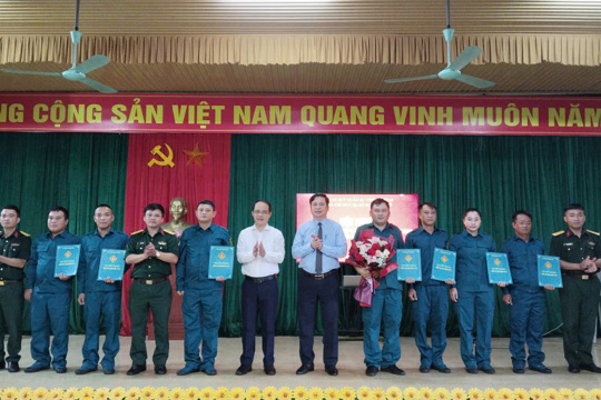Tứ Mỹ thành lập Tiểu đội Dân quân thường trực